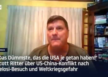 Scott Ritter über Pelosis Taiwan-Provokation, die Folgen und womit Baerbock ihn zum Lachen bringt