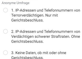 Telegram-Nutzer können mitentscheiden, ob BKA Informationen erhalten soll