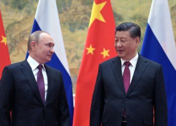 Russland behauptet, China unterstütze die Invasion der Ukraine vor dem Xi-Putin-Treffen