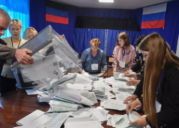 Abschied von der Ukraine: Vier Gebiete lösen sich von Kiew für Beitritt zu Russland