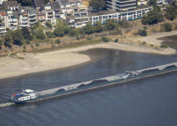 Bloomberg: Deutschland droht wegen Niedrigwasser im Rhein Kohle-Knappheit