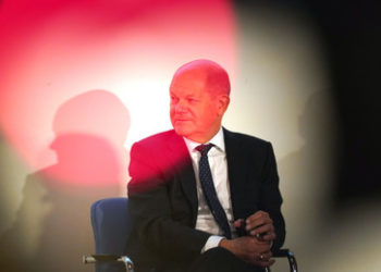 Bundeskanzler Olaf Scholz positiv auf Corona getestet