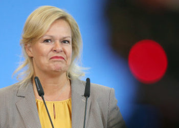 Innenministerin Faeser besorgt über zunehmende Migration nach Europa