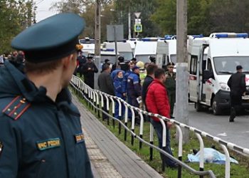 Mindestens 13 Tote bei Schüssen in russischer Schule – Täter trug Nazi-Symbole