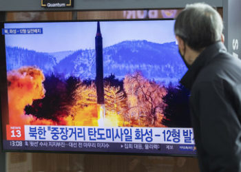 Nordkorea feuerte zwei ballistische Raketen ins Japanische Meer