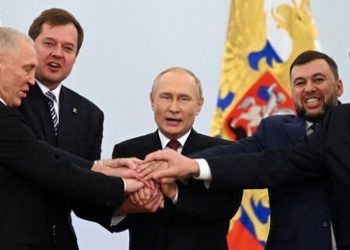 Putin: "Menschen aus Lugansk und Donezk, Cherson und Saporoschje werden unsere Bürger – für immer"