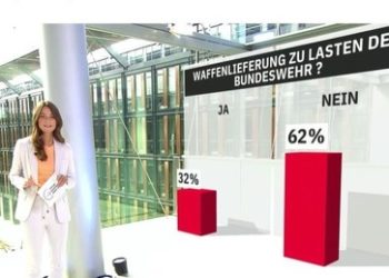 Umfrage: Deutliche Mehrheit der Deutschen gegen Waffenlieferungen an Kiew