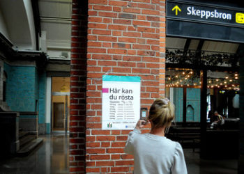 Wahlentscheidung in Schweden: Knapper Sieg des konservativen Lagers