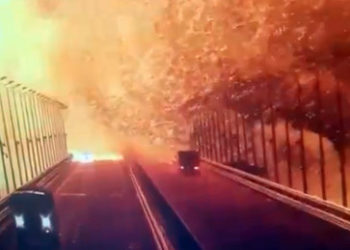 Explosion auf der Krim-Brücke: Was ist bislang über den Lkw und seinen Fahrer bekannt?