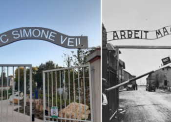 Französische Stadt will Holocaust-Überlebende ehren – mit Tor, das an Auschwitz erinnert