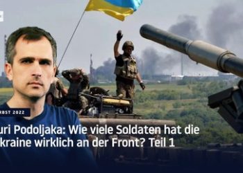 Juri Podoljaka: Wie viele Soldaten hat die Ukraine wirklich an der Front