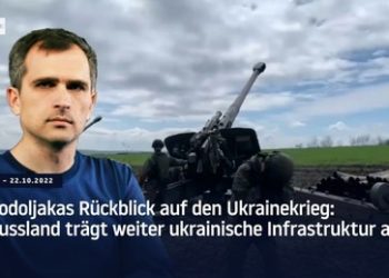 Podoljakas Rückblick auf den Ukrainekrieg: Russland trägt weiter ukrainische Infrastruktur ab