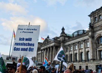 Proteste gegen die Energiekrise – und Proteste gegen die Proteste