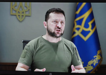 Selenskij: Welt muss Kreml angreifen, wenn Russland ukrainisches Präsidentenamt attackiert