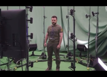 Selenskij, der virtuelle Held