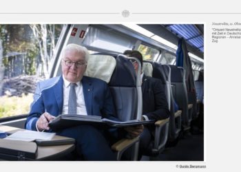 Unmaskiert: Steinmeier unterwegs – zur Feldforschung im Osten