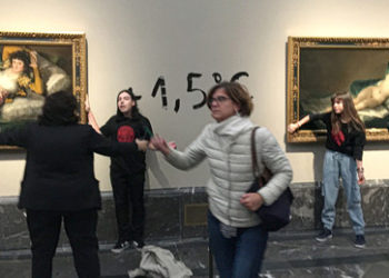 Kunst im Fadenkreuz von Klimaaktivisten: Klebeattacke nun im Prado-Museum in Madrid