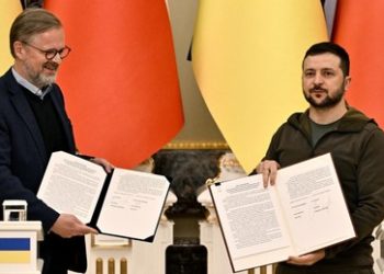 Selenskij: Kiew und Prag unterzeichnen Erklärung über euro-atlantische Perspektive der Ukraine