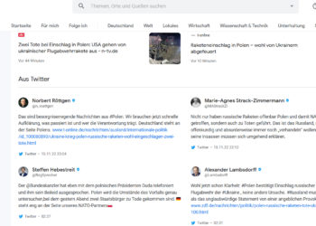 Ukrainische Rakete, russische Schuld? Oder ukrainische Provokation?