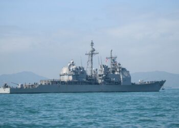 China sagt, es habe einen US-Kreuzer in der Nähe der Spratly-Inseln weggefahren