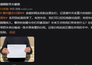 Die deutsche Botschaft in China und die sozialen Medien: "Schickt uns nach Hause!"