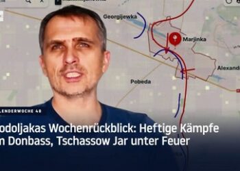 Podoljakas Wochenrückblick: Heftige Kämpfe im Donbass, Tschassow Jar unter Feuer