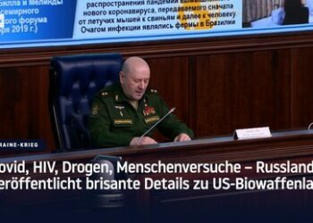 Covid, HIV, Drogen, Menschenversuche – Russlands Bericht über US-Biowaffenlabore im Wortlaut