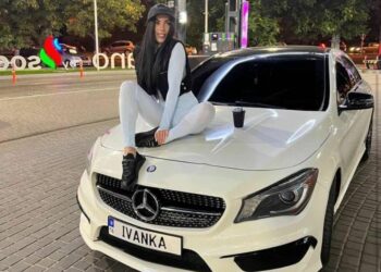 Paris statt Bachmut: Presseoffizierin der ukrainischen Grenztruppen feiert glamourös Silvester