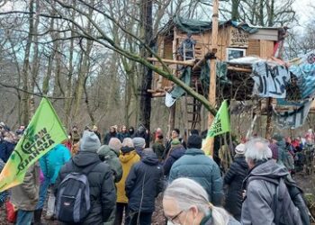 Polizei räumt nach Lützerath nächstes Aktivistencamp