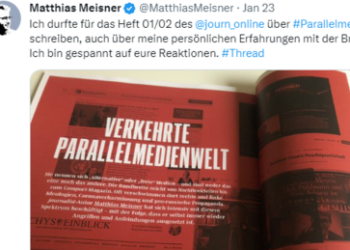 Journalistenverband: Alternative Medien? Nicht verbieten, nur die Finanzen entziehen
