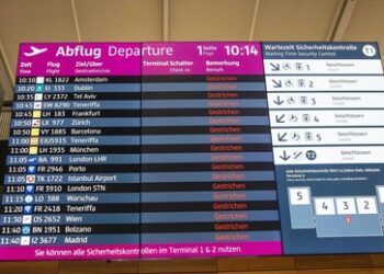 Nach IT-Problemen an Flughäfen: Tausende Flugausfälle wegen Streiks