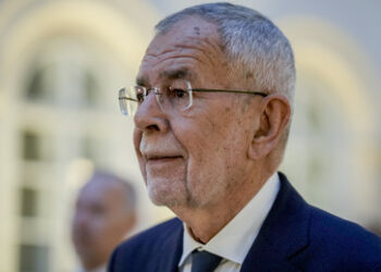 Österreichs Bundespräsident Van der Bellen trifft in Kiew ein