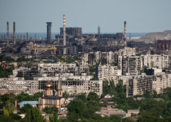 Seit neun Monaten bei Russland: Wie sich das umkämpfte Mariupol verändert hat (Fotostrecke)