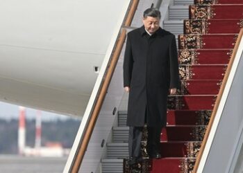 Chinas Präsident Xi Jinping in Moskau eingetroffen