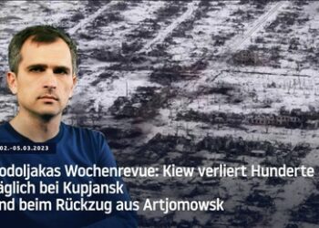Podoljaka zum Ukraine-Krieg: Selenskij füttert den Fleischwolf von Artjomowsk weiter