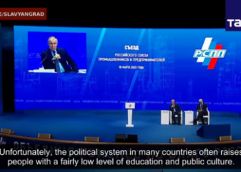 Putin: "Nicht die Länder (des Westens) sind unfreundlich, sondern deren Eliten und Machthaber"