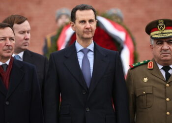 Syriens Präsident Baschar al-Assad zum Staatsempfang in Moskau