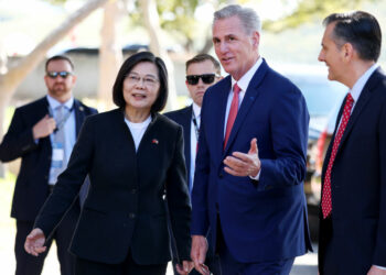 Pelosi lobt McCarthy-Treffen mit dem taiwanesischen Präsidenten