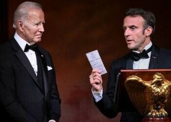 Bloomberg: US-Regierung "verärgert" über Macrons Ukraine-Vorstoß