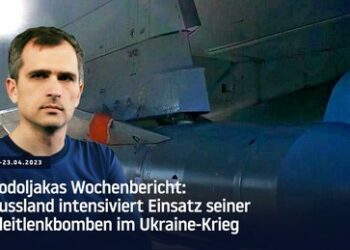 Podoljakas Wochenbericht: Russland intensiviert Einsatz seiner Gleitlenkbomben im Ukraine-Krieg