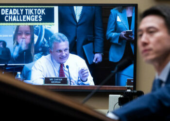 Projektion der weltweit größten Spionagemacht: Die USA und ein mögliches TikTok-Verbot