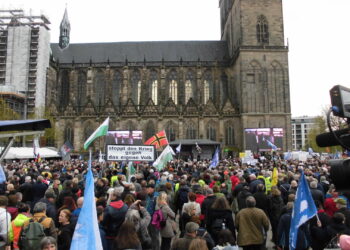 "Deutschland steht auf" in Magdeburg – Für Frieden mit Russland und staatliche Souveränität