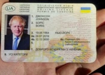 Niederlande: Betrunkener "Boris Johnson" mit ukrainischem Fake-Führerschein festgenommen