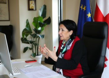 Präsidentin Georgiens fordert Beschränkungen für russische Migranten