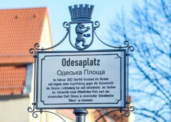"Odesaplatz": Berliner gedenken der Opfer des Odessa-Massakers