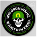 "Wer Grün wählt, wählt den Krieg!" – Göring-Eckardt erteilt Ordnungsruf für Zeigen eines Aufklebers