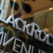 The BlackRock logo outside of its offices in New York on Jan. 18, 2012. (Shannon Stapleton/Reuters)
