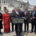 House Committee on Natural Resources Chairman Bruce Westerman (R-Ark.) joined by members of Congress announces the creation of a task force to address growing Chinese threats in the Indo-Pacific. (Courtesy of the House Committee on Natural Resources)