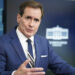 National Security Council Coordinator for Strategic Communications John Kirby speaks during a press briefing at the White House on June 6, 2023. (Madalina Vasiliu/The Epoch Times)