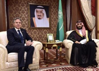 Nach Blinken-Besuch: Bin Salman bespricht "gemeinsame Projekte" mit russischem Präsidenten